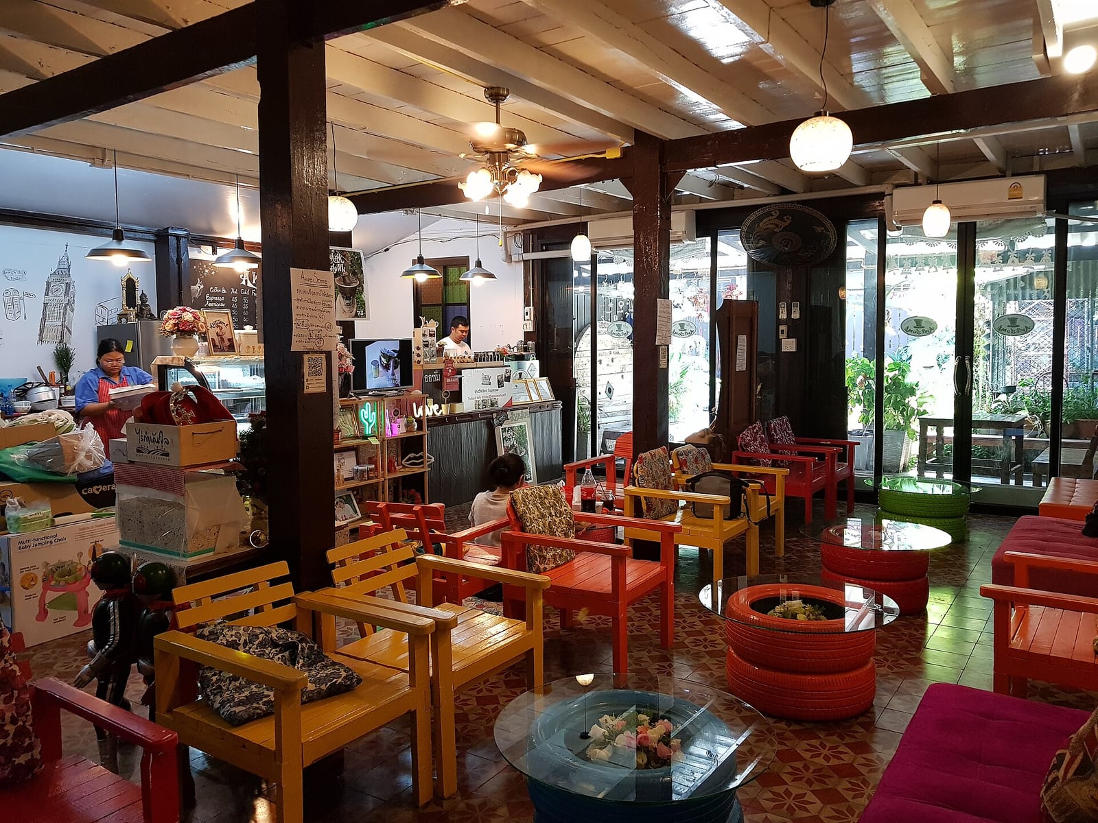 Cafe ven sông (minh hoạ) — ảnh 3
